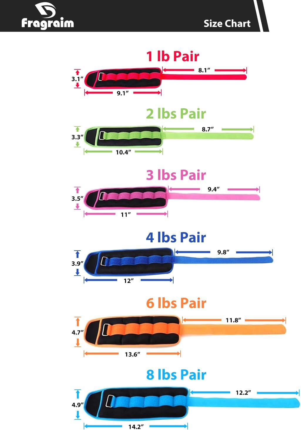 Versatile Adjustable Ankle Weights for All Ages - Perfect for Strength Training, Aerobics, and Physical Therapy - 10 lbs Pair (5 lbs Each)