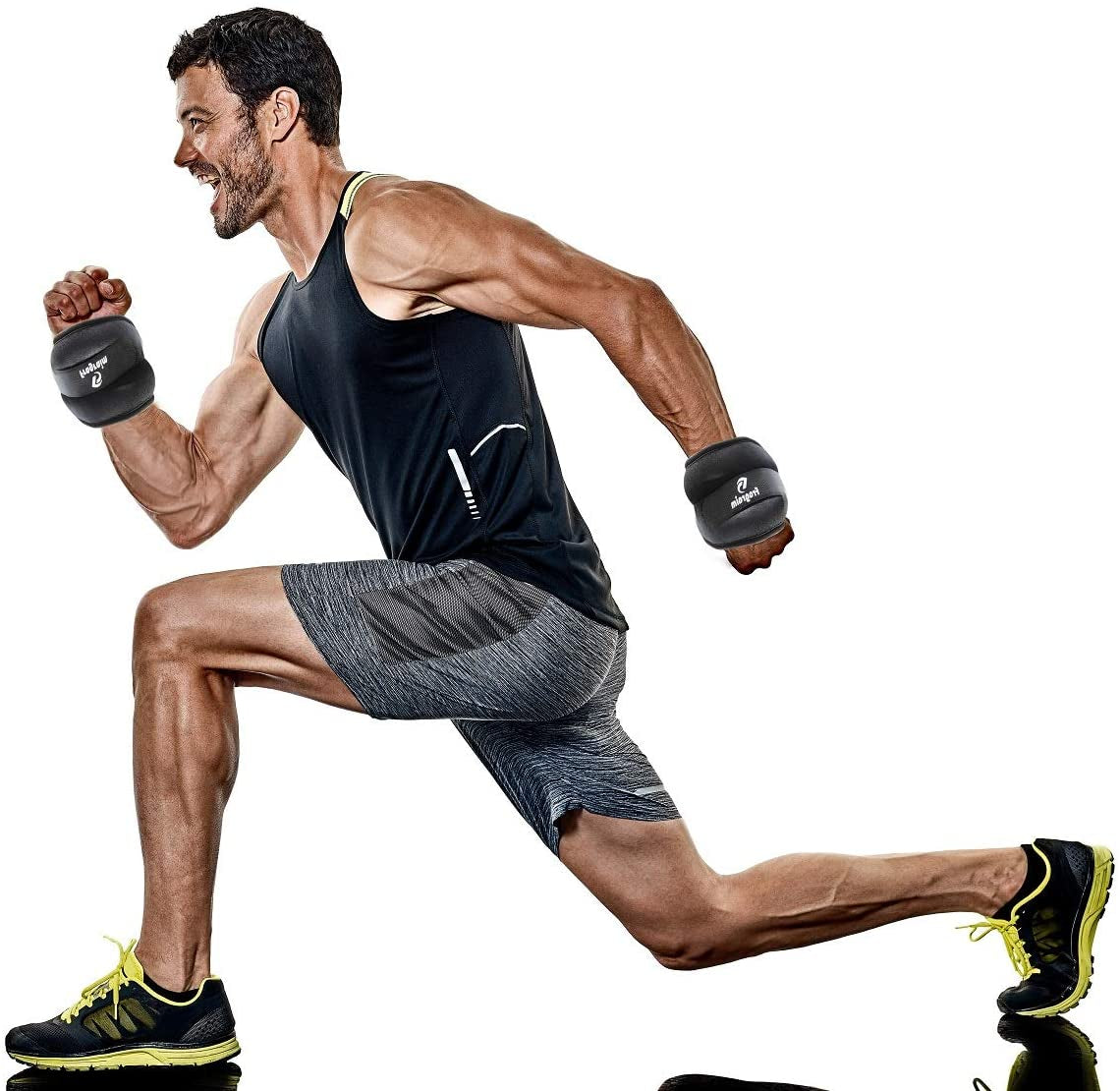 Versatile Adjustable Ankle Weights for All Ages - Perfect for Strength Training, Aerobics, and Physical Therapy - 10 lbs Pair (5 lbs Each)