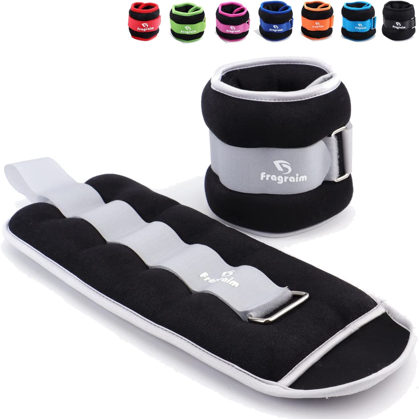 Versatile Adjustable Ankle Weights for All Ages - Perfect for Strength Training, Aerobics, and Physical Therapy - 10 lbs Pair (5 lbs Each)